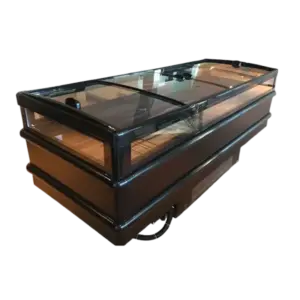 Horizontal Trough Freezer-Chiller, Glass lids